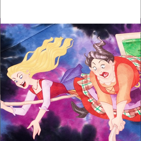 Disney Parks Hocus Pocus Sanderson Sisters “Tonight We Fly” Spirit Jersey M NWT - Picture 5 of 15